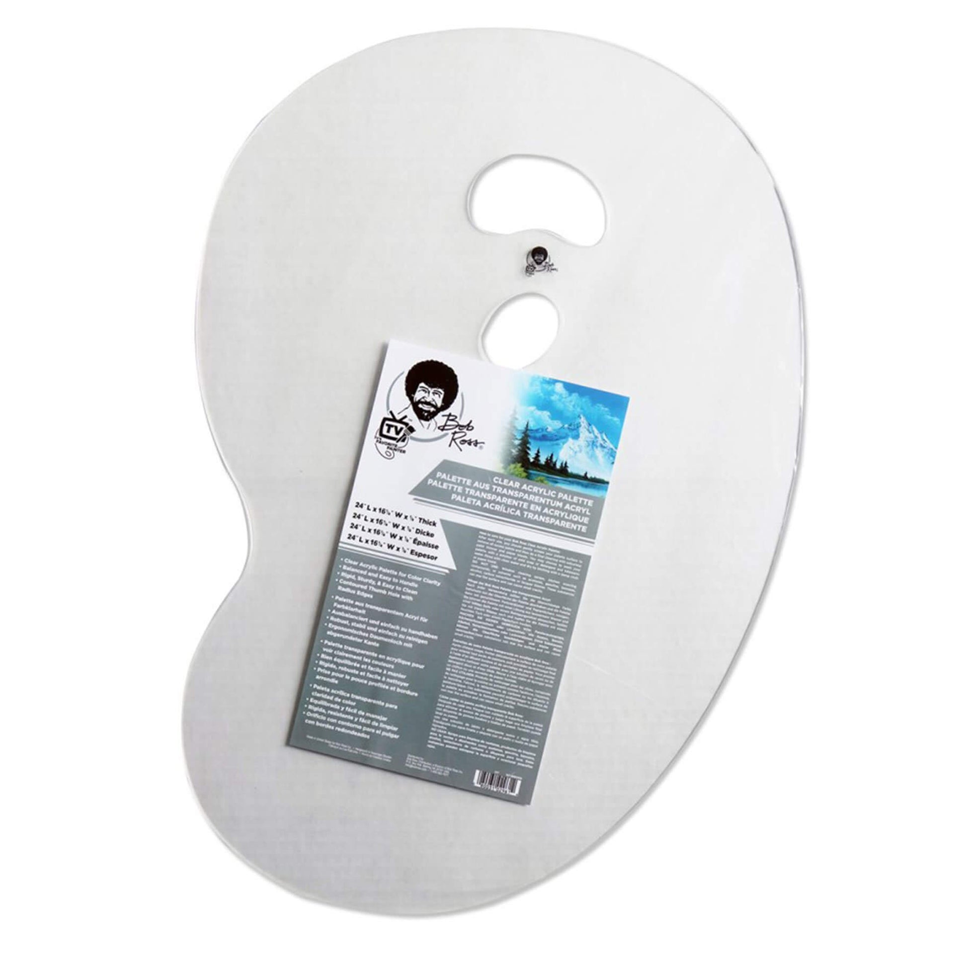 Bob Ross Clear Acrylic Palette