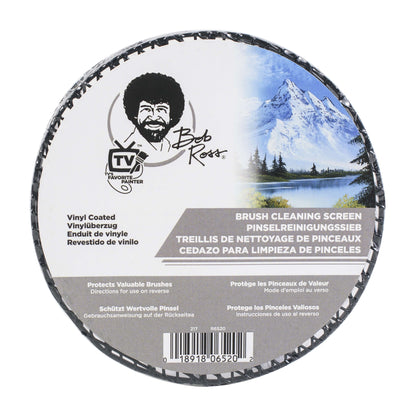 Bob Ross Brush Cleaning Screen - Black label