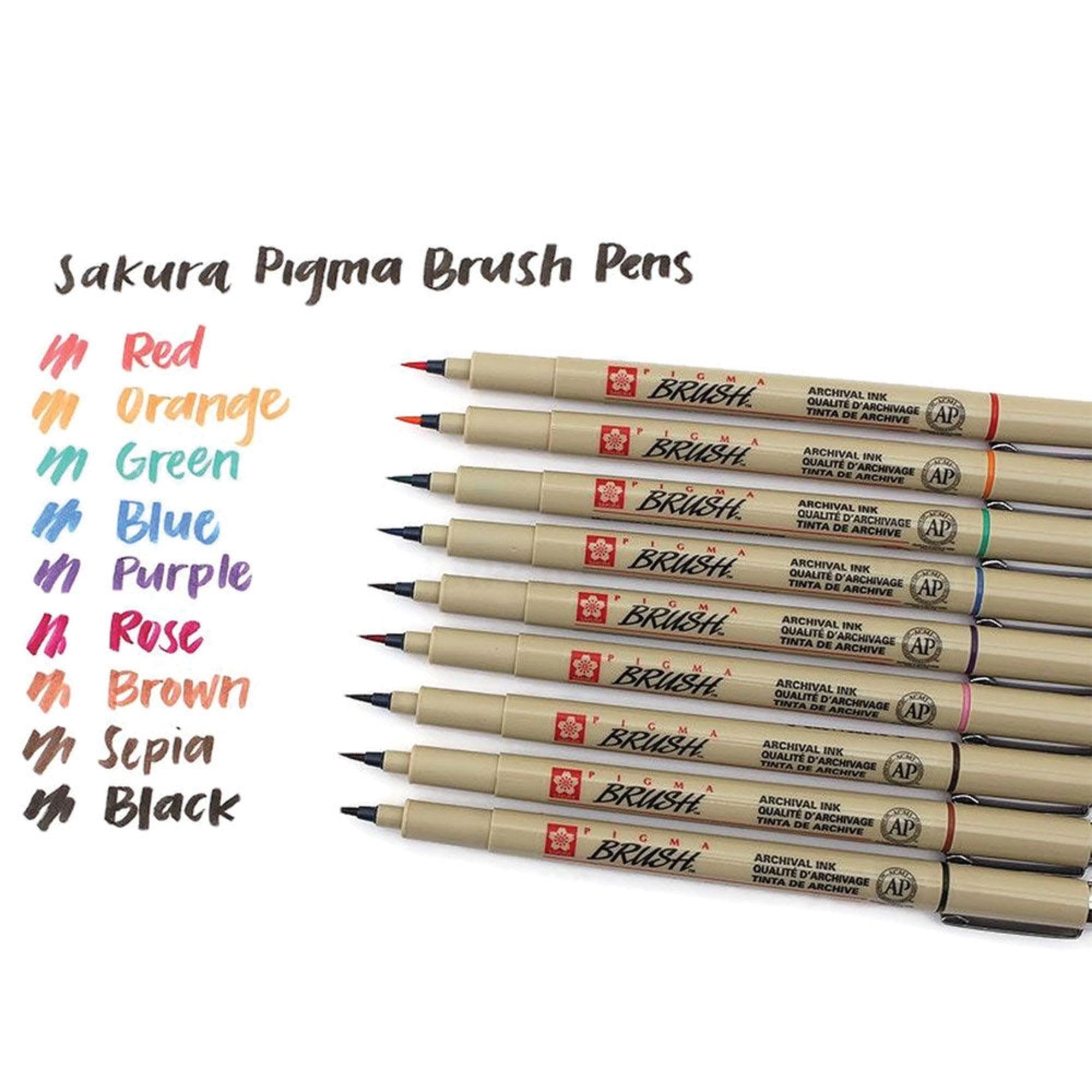 Sakura Brush Pens - Singles