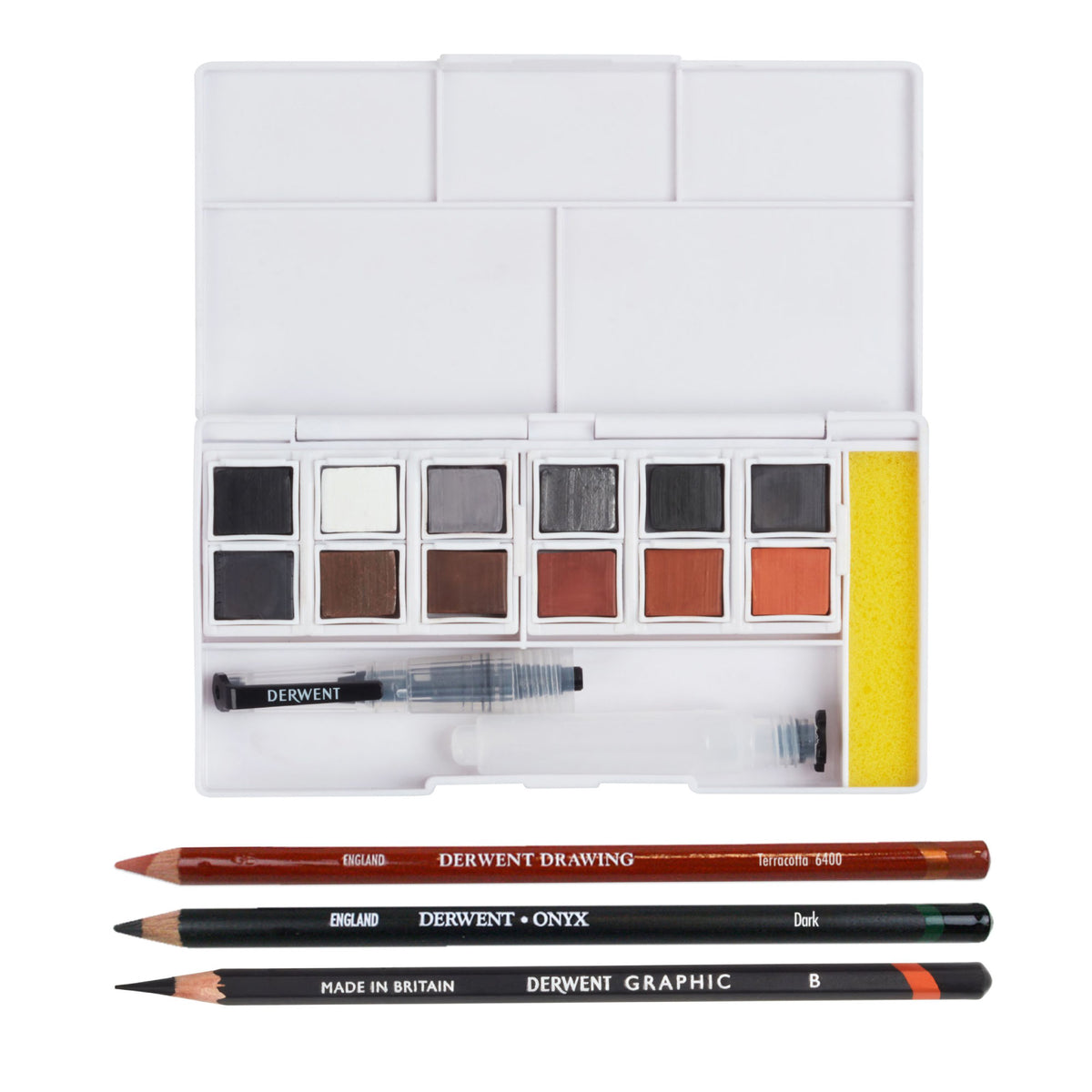 Derwent Shade and Tone Mixed Media Set