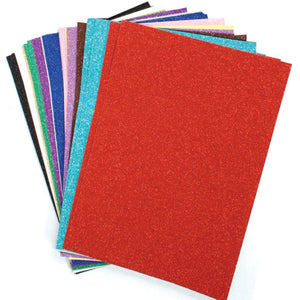 Stephens Glitter Card - 10 Sheets