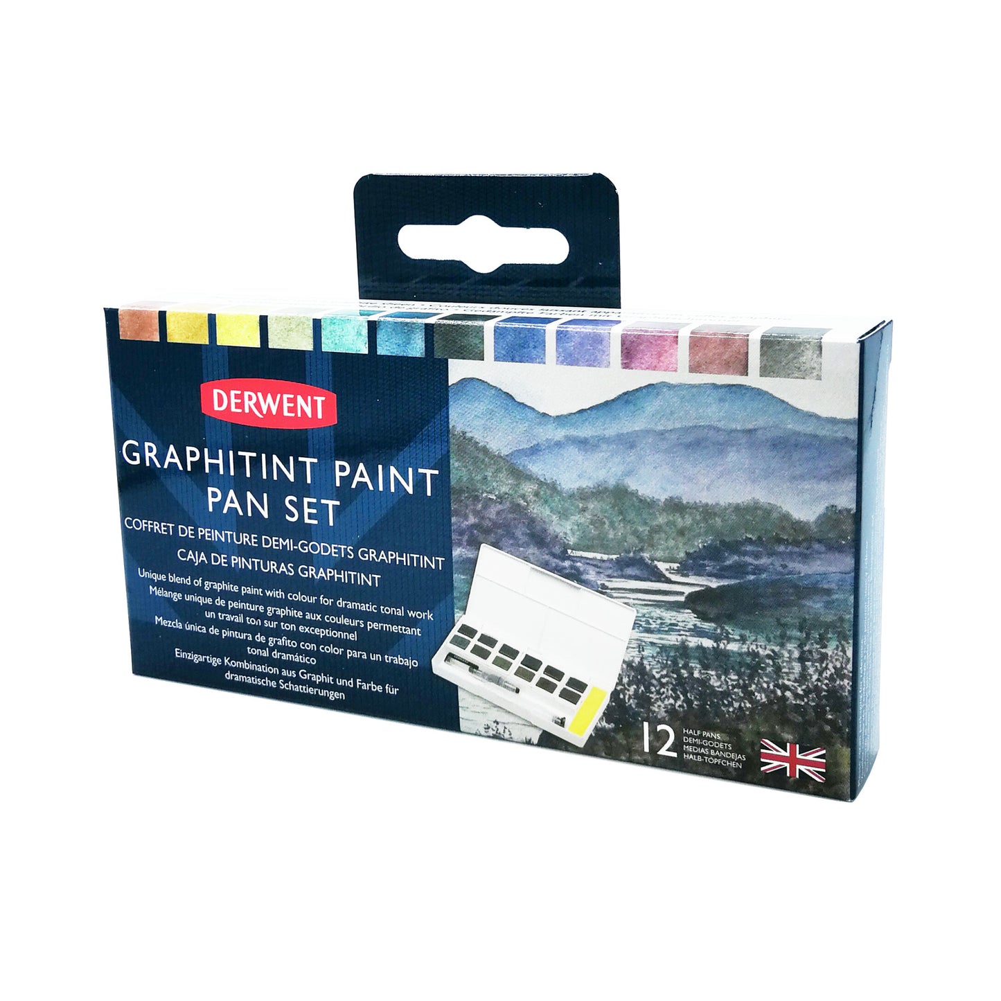 Derwent Graphitint Paint Pan Set Box