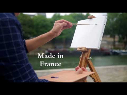 Sennelier Rive Gauche Wooden Box Set - Fast Drying Oils - 12 x 40ml & Accessories