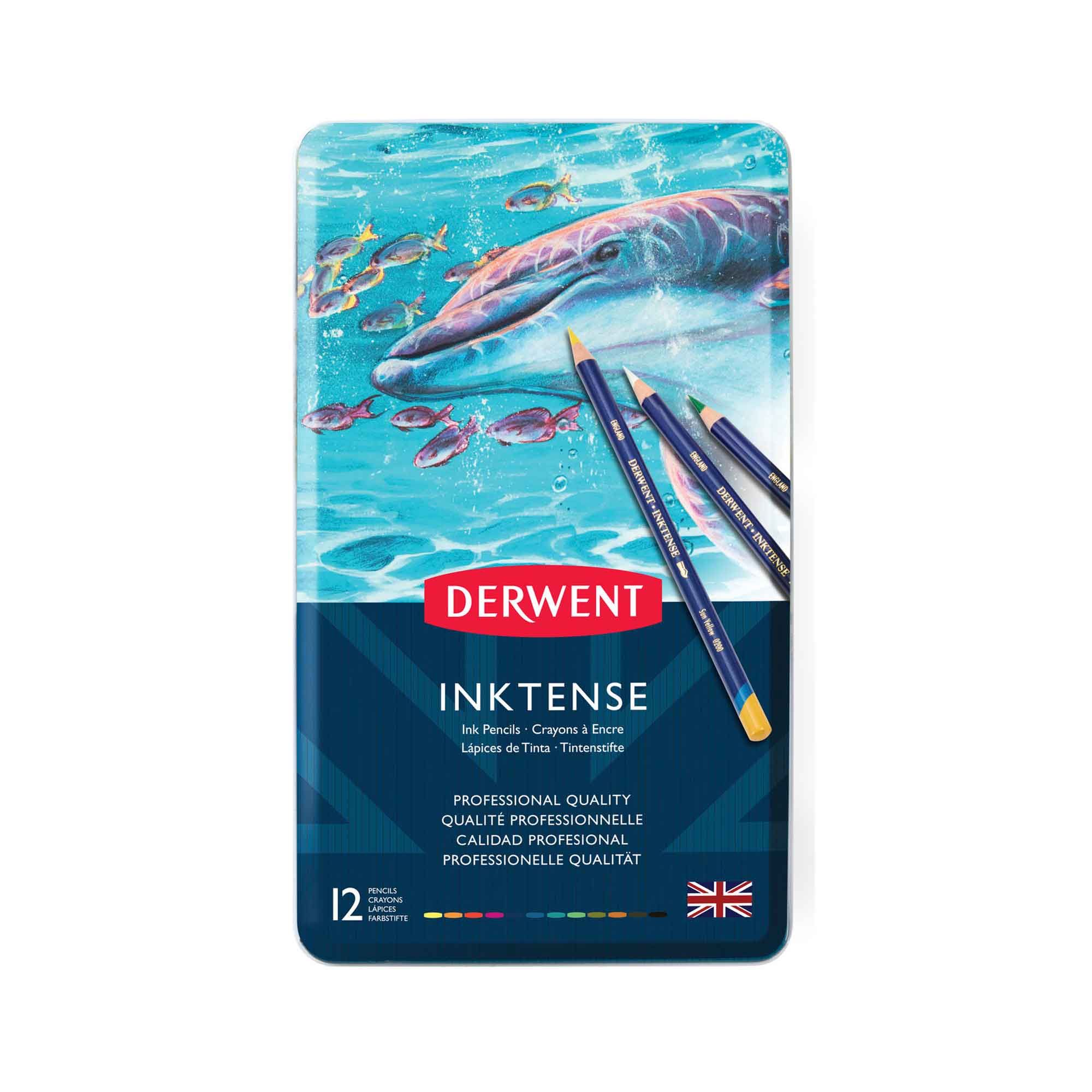 Derwent Inktense Pencils - Set of 12