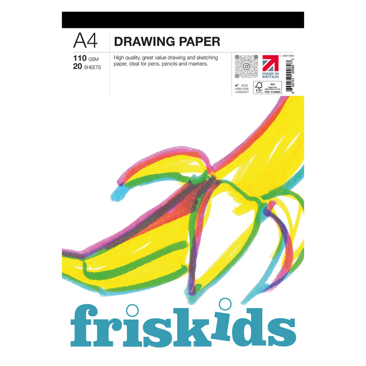 Friskids Drawing Pad - A4