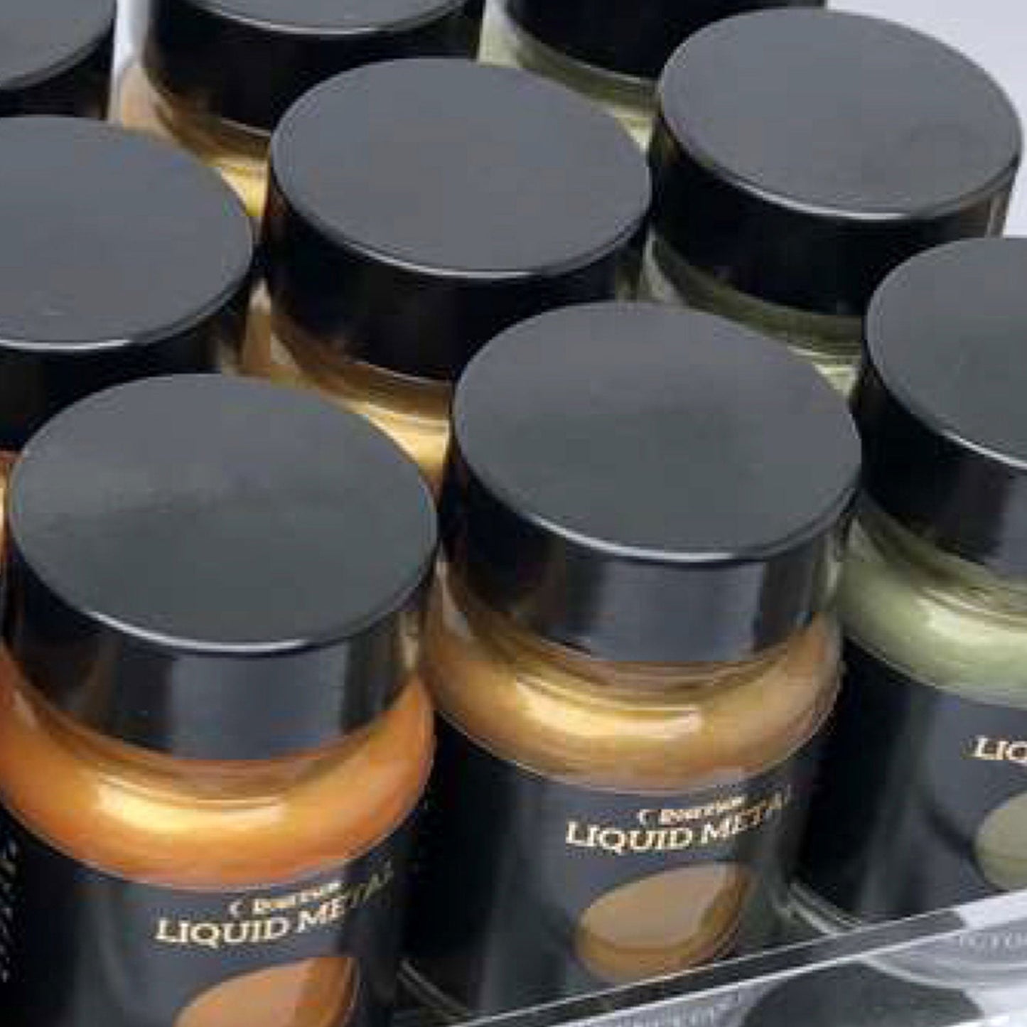 Roberson Liquid Metal Acrylic Paints - 30ml