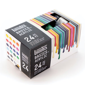 Liquitex BASICS Acrylic Paint Tubes Set of 24