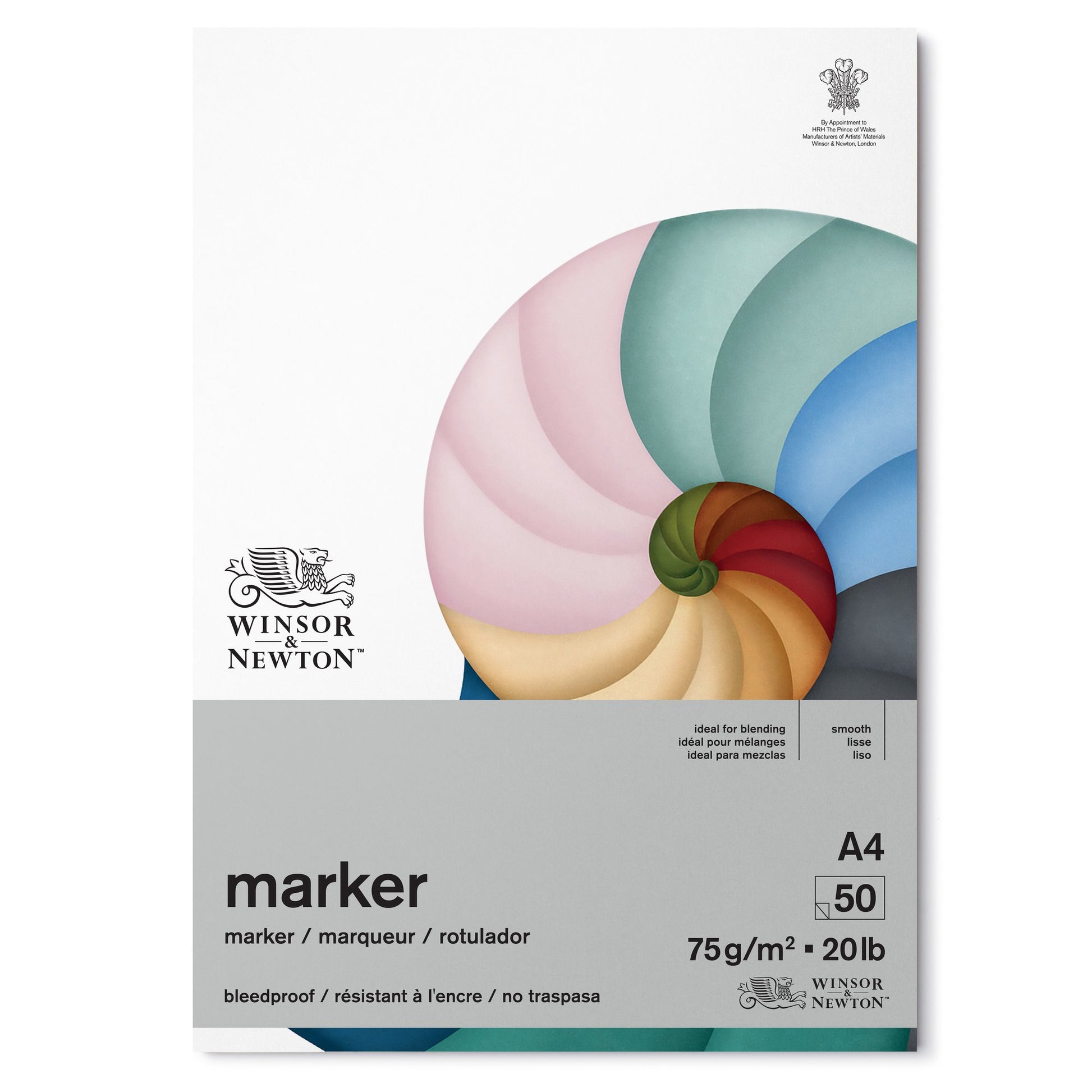 Winsor & Newton Bleedproof Marker Pads - A4