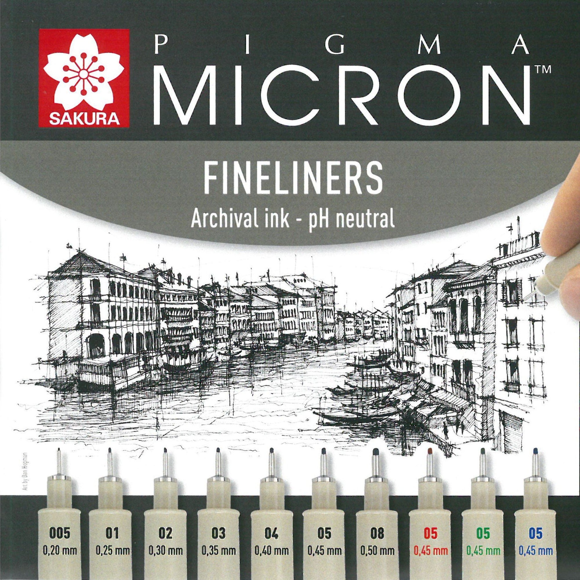 Sakura Pigma Micron Fineliners - Singles