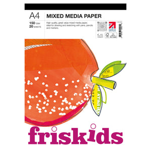 Friskids Mixed Media Pad - A4