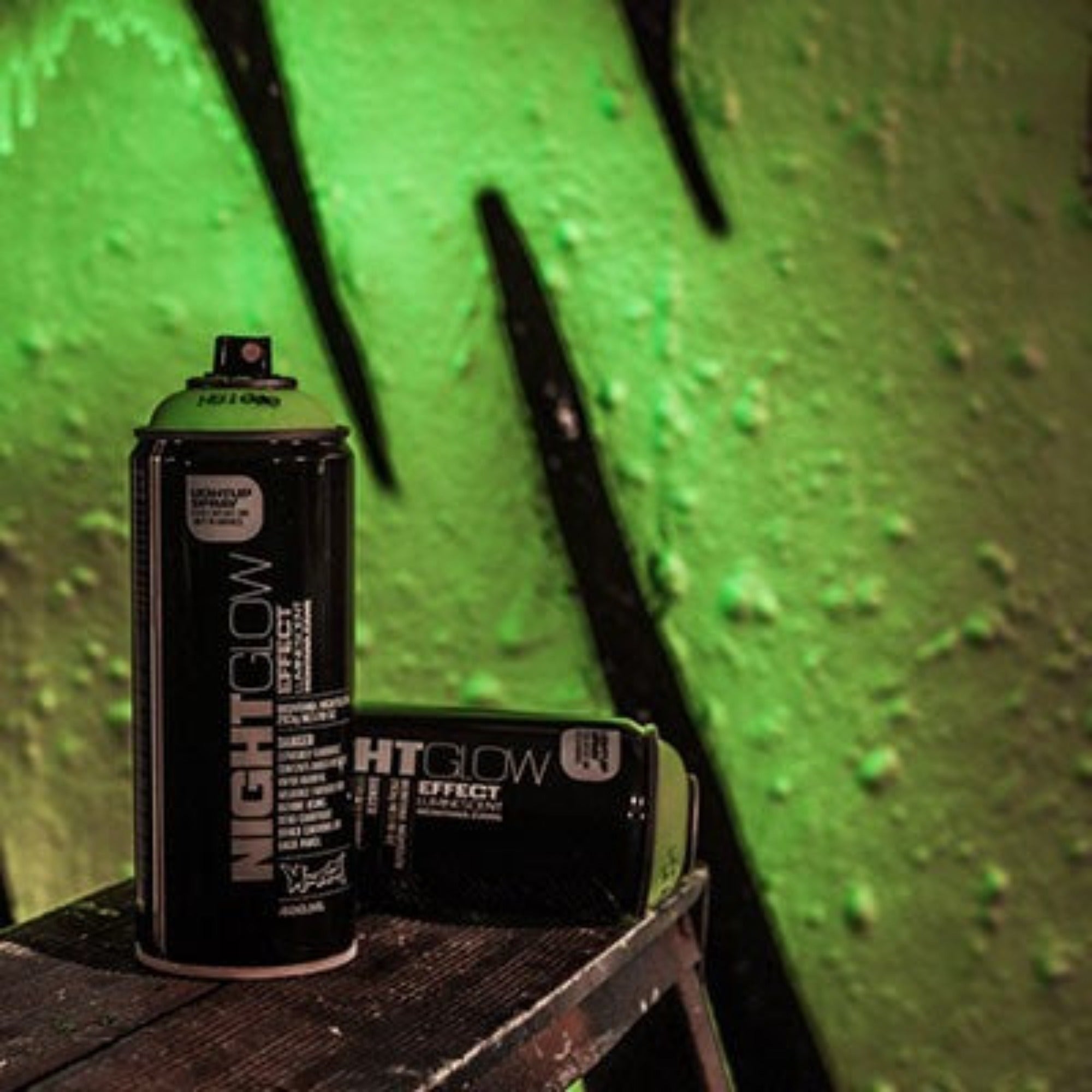Aérosol Montana Luminescent 400ml - 2 Couleurs Vives - Neuf Pour Street Art Ou Customisation