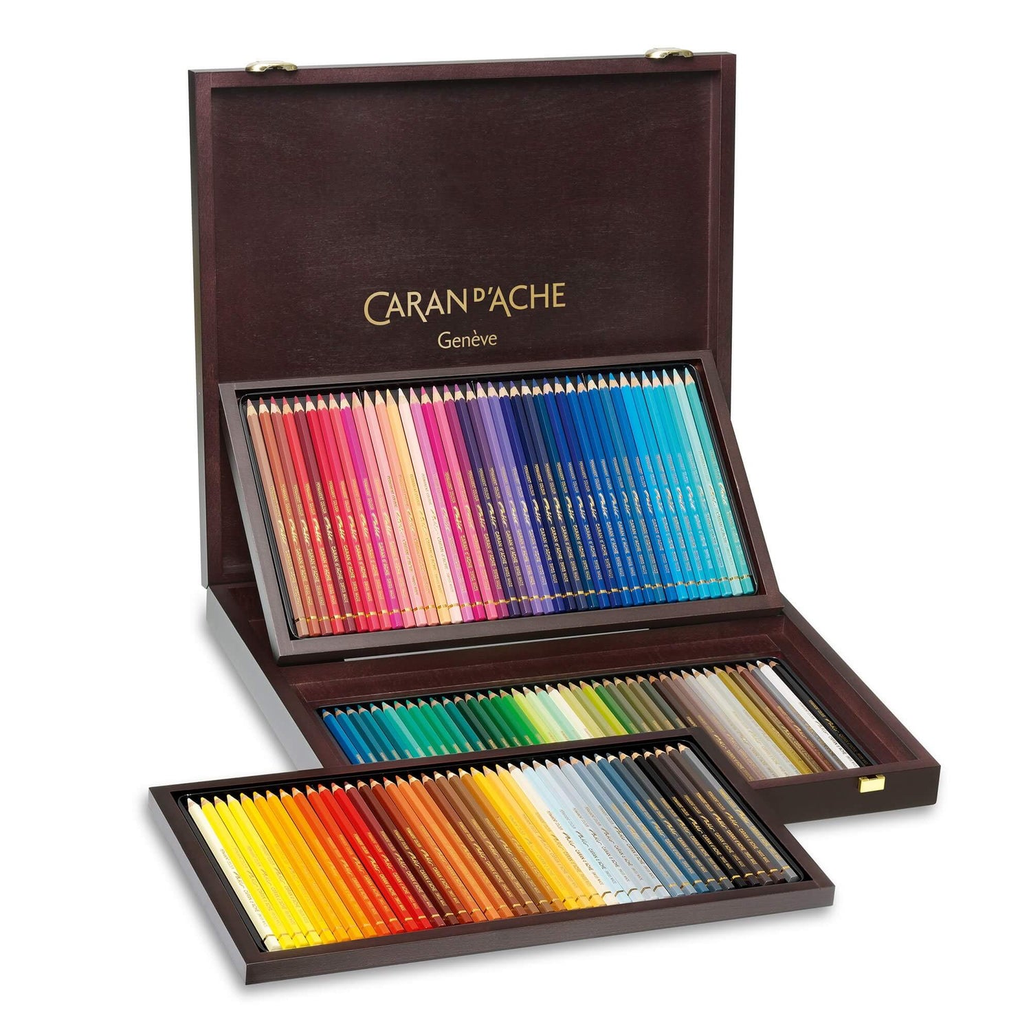 Caran d'Ache 120 Pablo Pencils Wooden Box