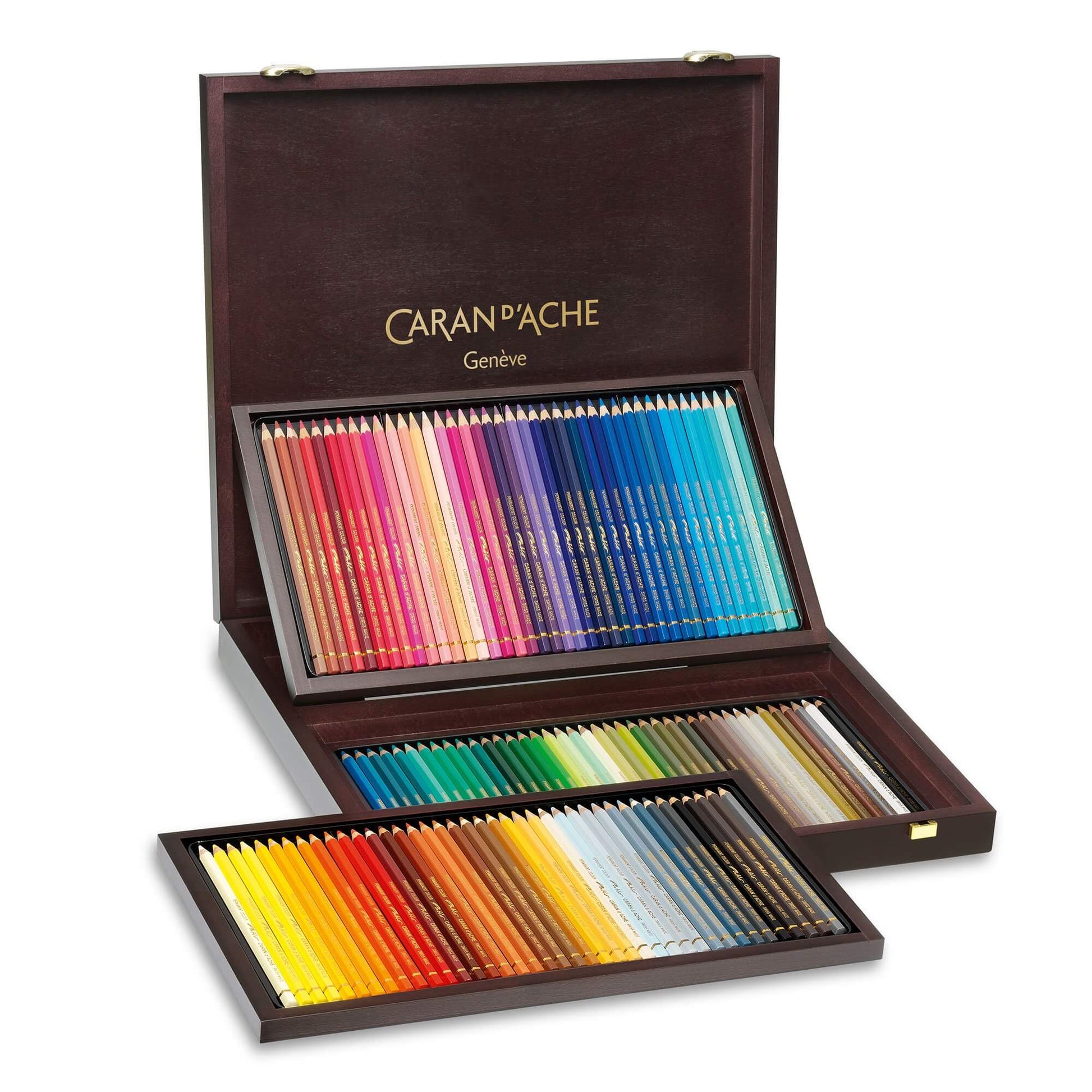 Caran d'Ache 120 Pablo Pencils Wooden Box