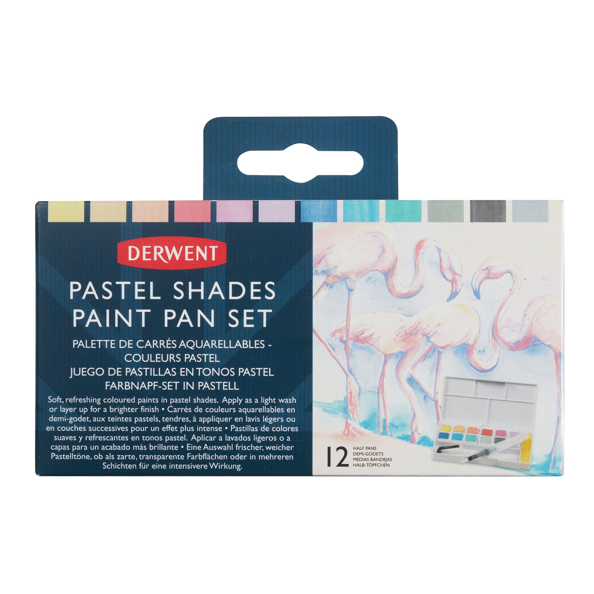 Derwent Pastel Shades Paint Pan Set - Box