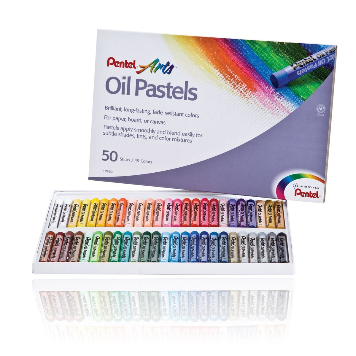 Pentel Arts Oil Pastel Sets - Set of 50