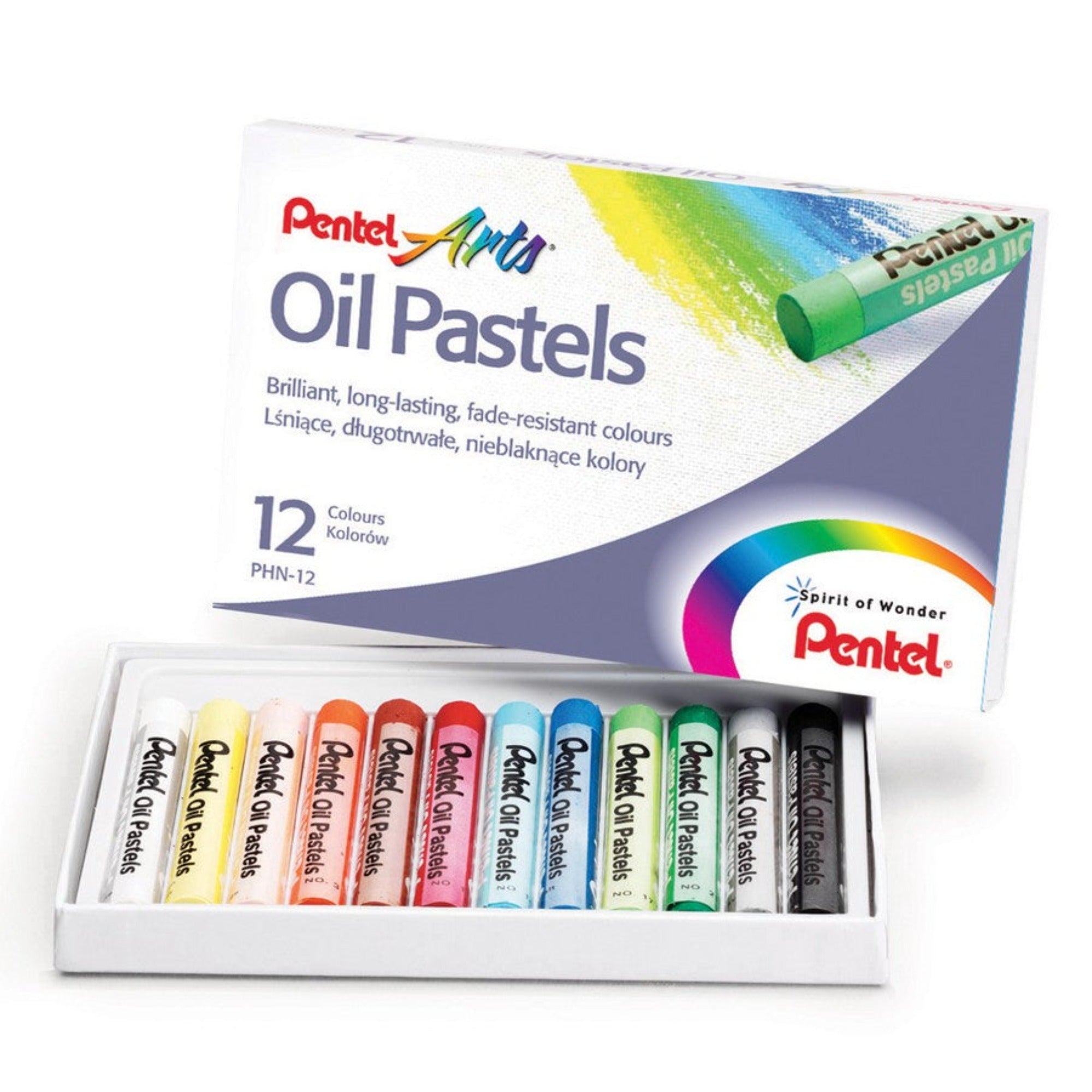 Pentel Arts Oil Pastel Sets - Set of 12