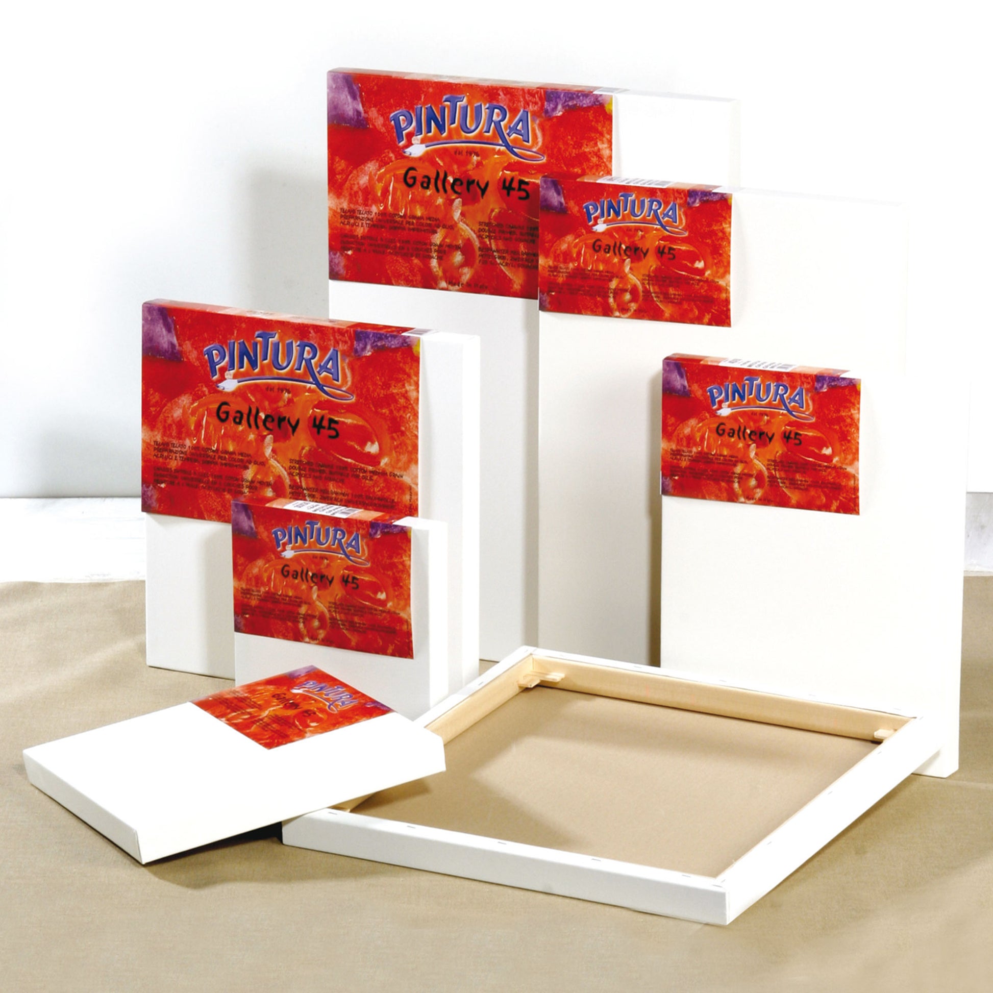 Pintura Gallery 45 Range of Professional Artists Canvas Collection