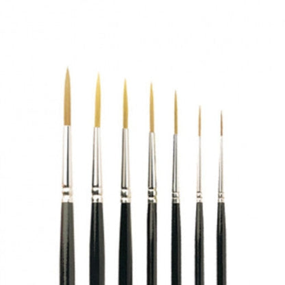 Pro Arte Prolene Riggers Series 103 - Bristles Closeup