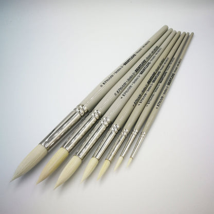 Pro Arte Series D Bristlene Oil Brushes - Round