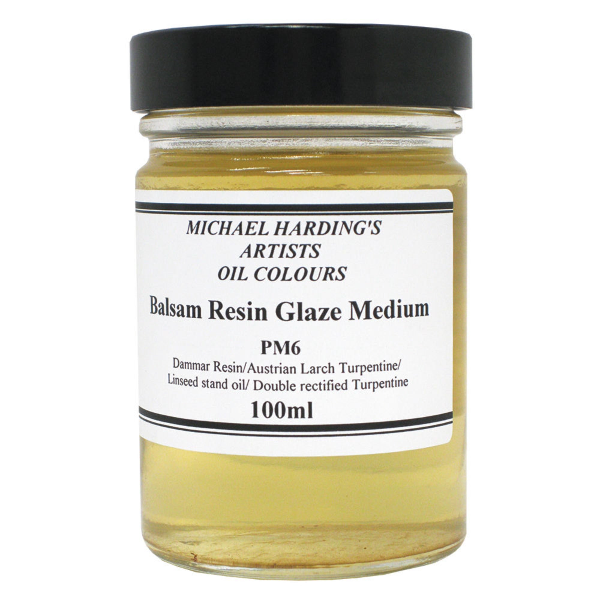Michael Harding Balsam-Resin Glaze Medium100ml Jar