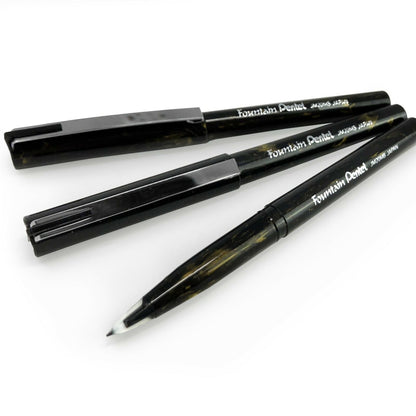 Pentel Fountain Pen - Black - Water-Based Ink - Fine