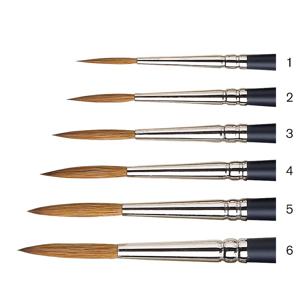 W&amp;N Artists Water Colour Sable Brushes - Rigger