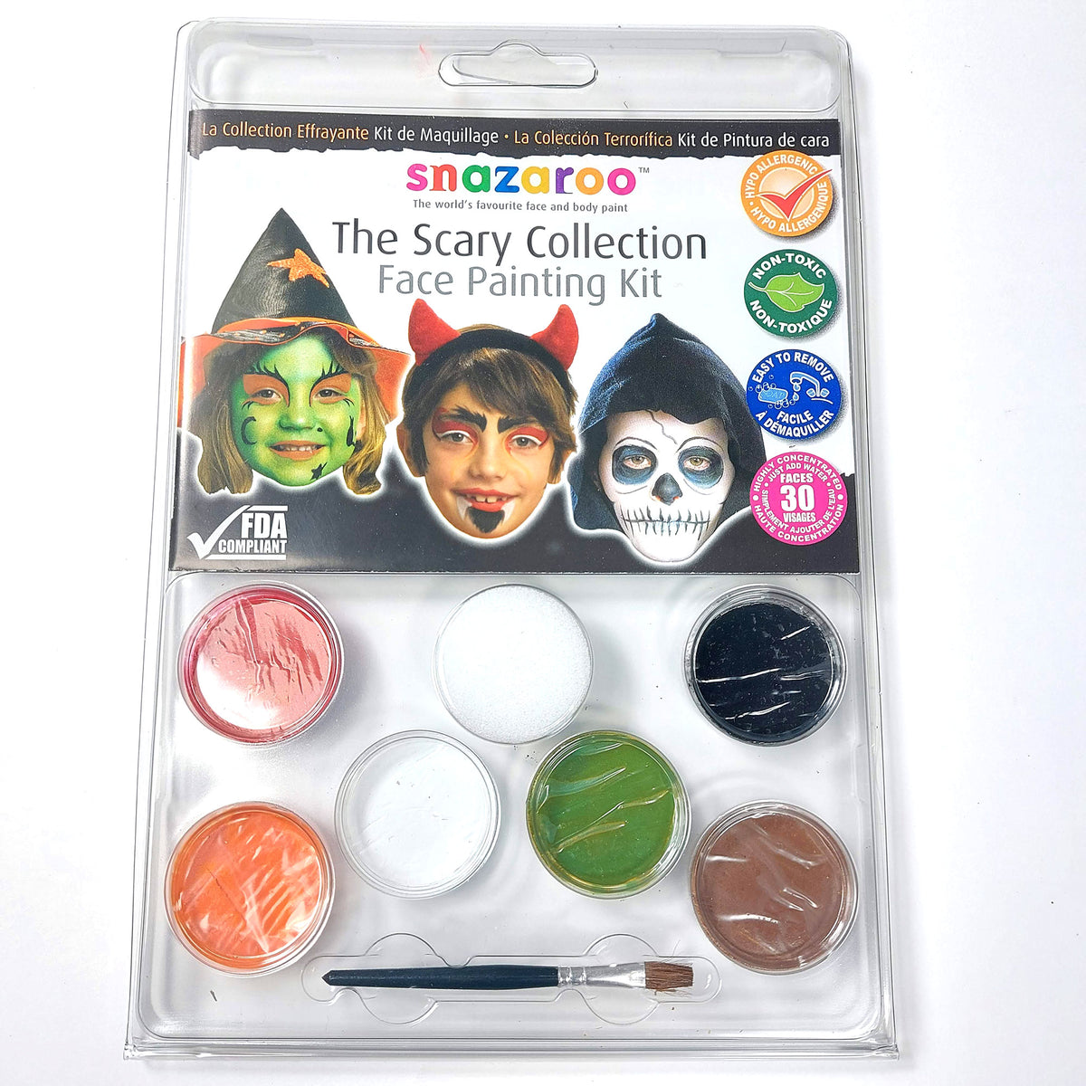 Snazaroo Scary Collection Face Kit - Ideal for Halloween