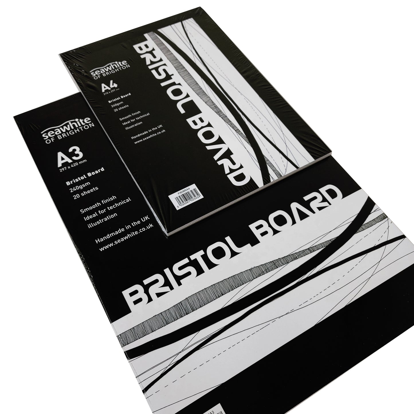 Seawhite Bristol Board Pad - 240gsm - 20 Sheets
