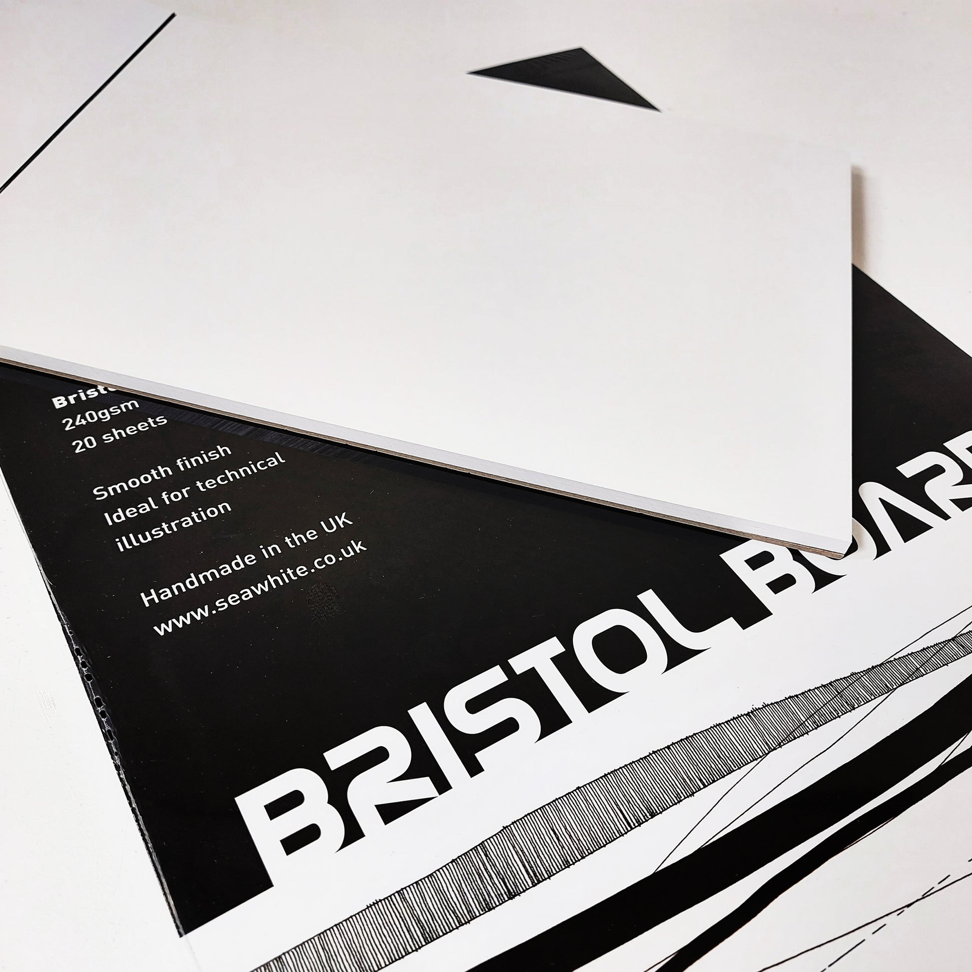 Seawhite Bristol Board Pad - 240gsm - 20 Sheets