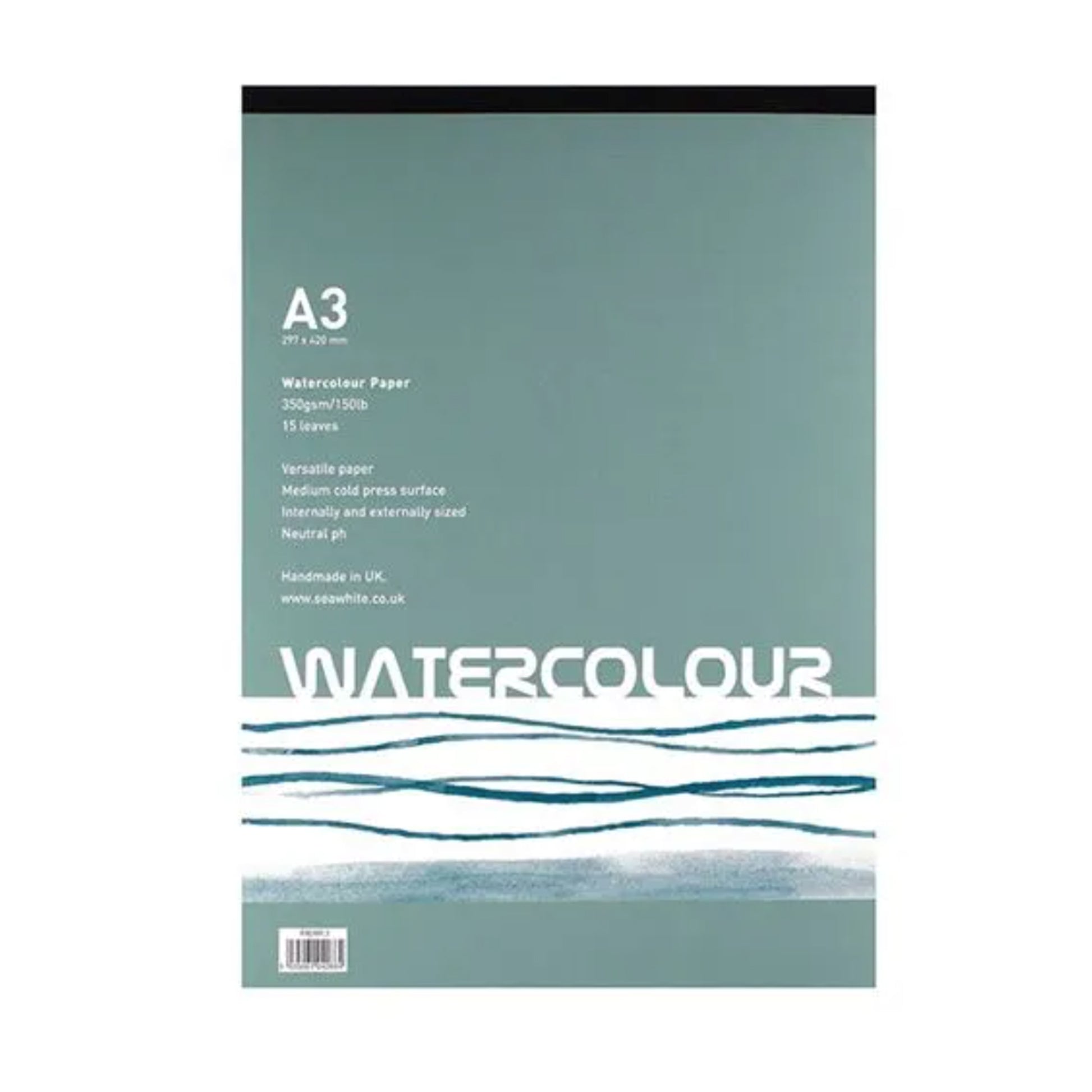 Seawhite Watercolour Glued Pad - A3