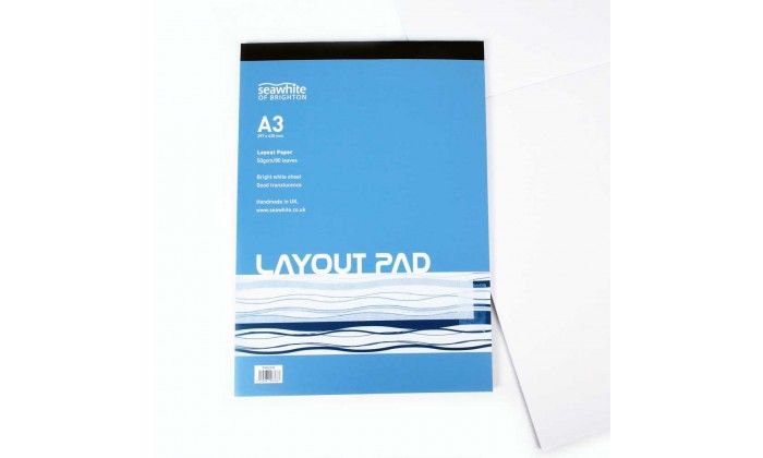 Seawhite Layout Pad - 50gsm - 80 Sheets