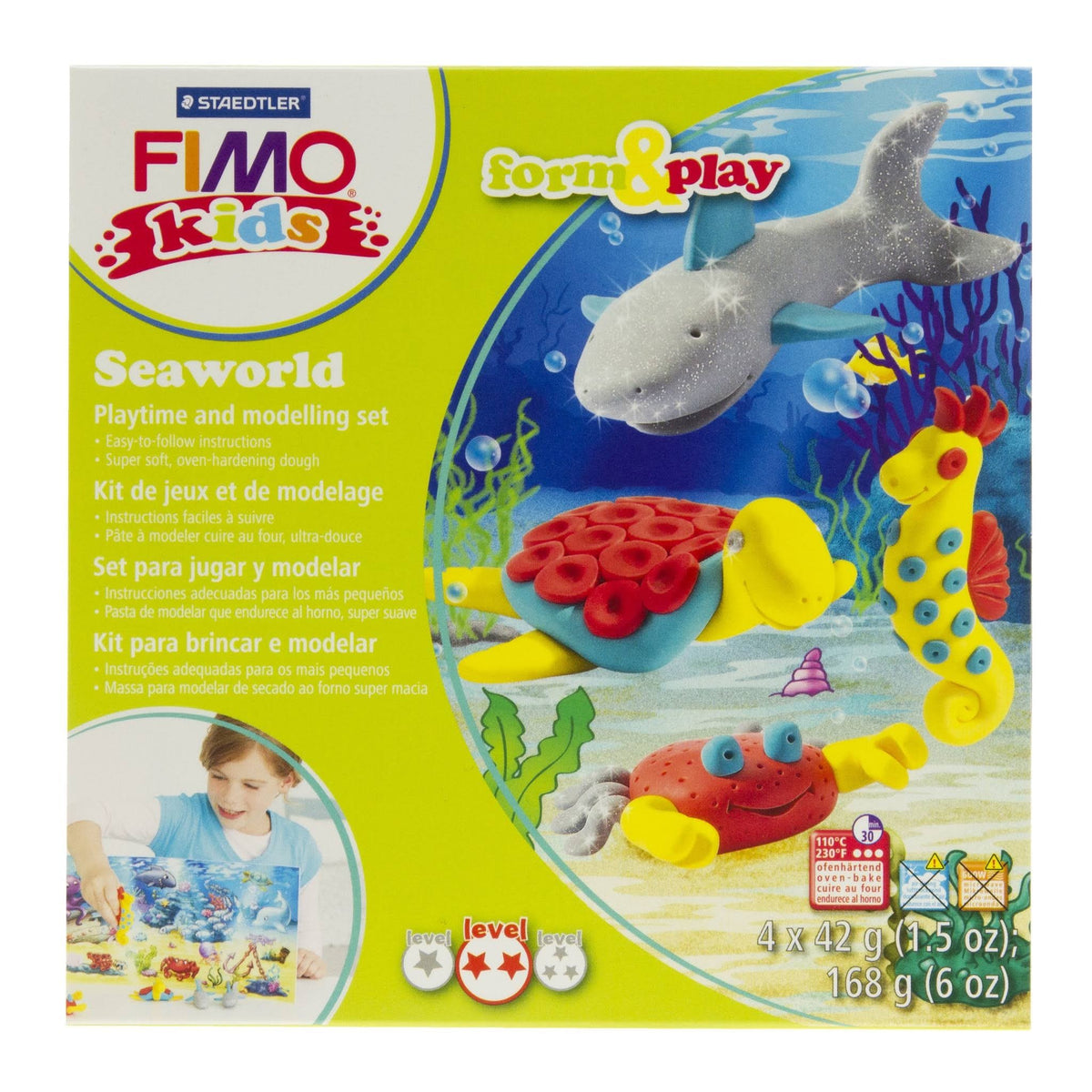 Staedtler Fimo Kids Form &amp; Play Set - Seaworld