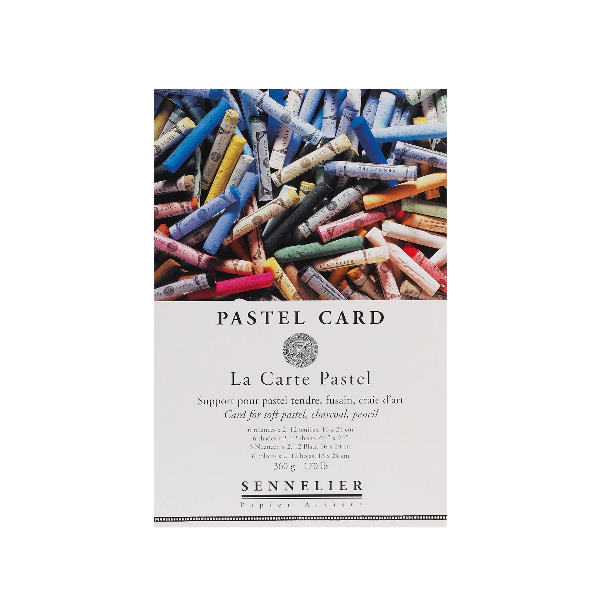 Pastel Card 360gsm 12 Sheets