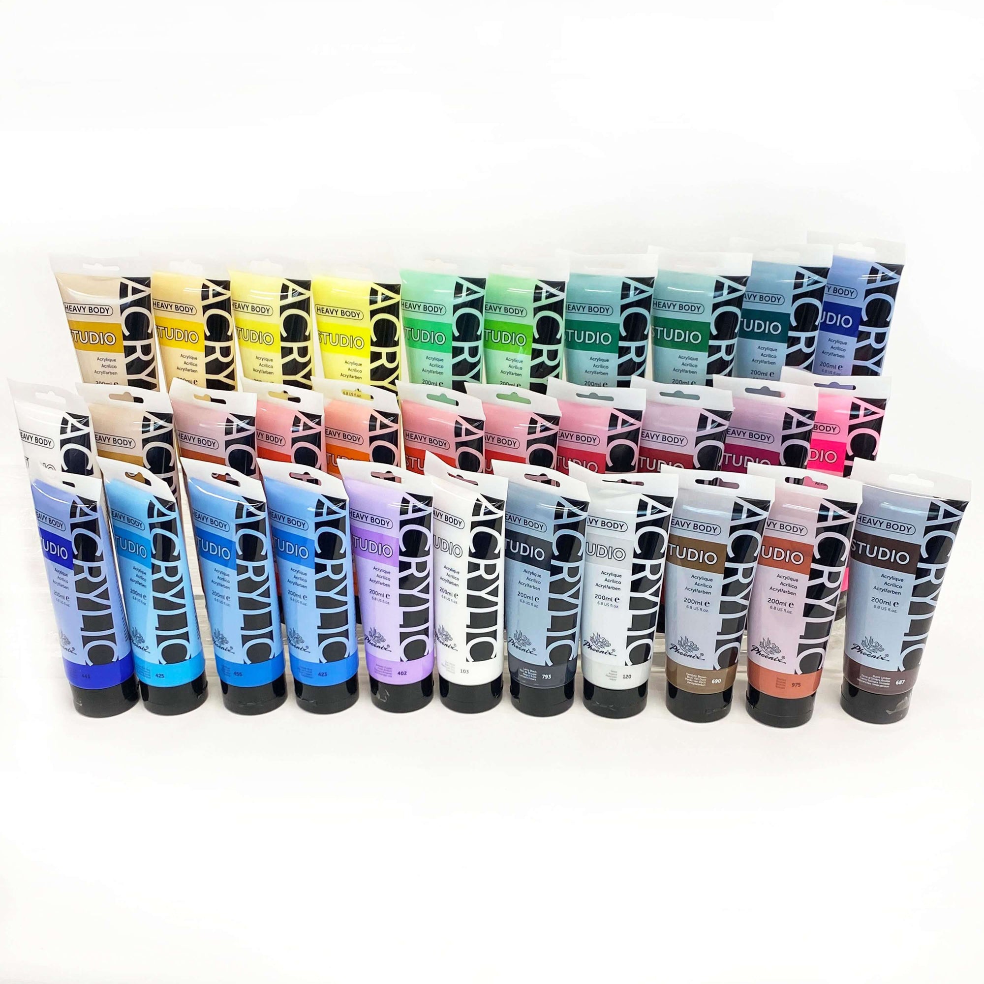 H&B 1200ML Professional acrylic paint pouring for wholesale, Acrylic Paint