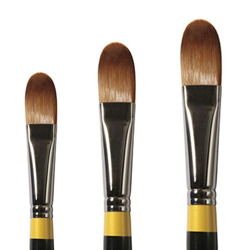System 3 Long Handled Filbert Brushes SY42