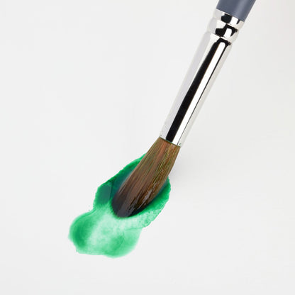 Synthetic Sable Brushes - Mop - In use, closeup