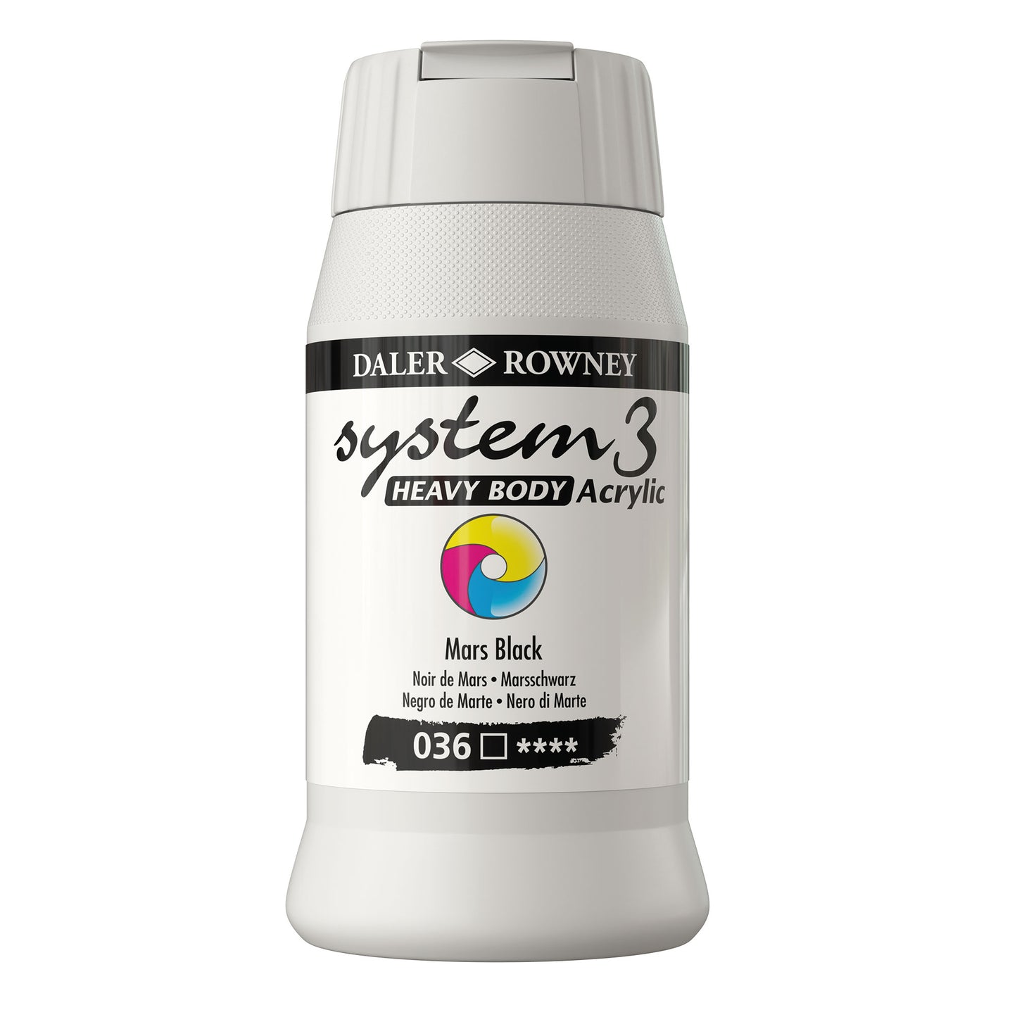 Daler-Rowney System3 HEAVY BODY Paint - 500ml