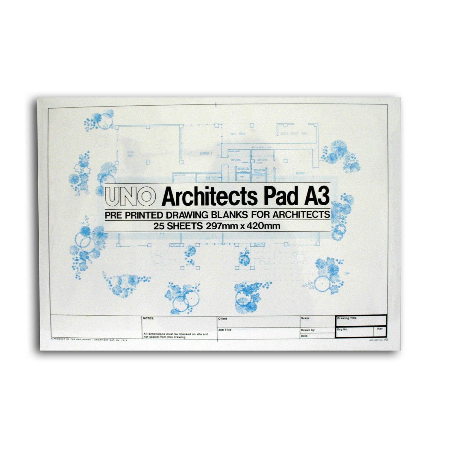 UNO Architects Blanks - 25 Sheets