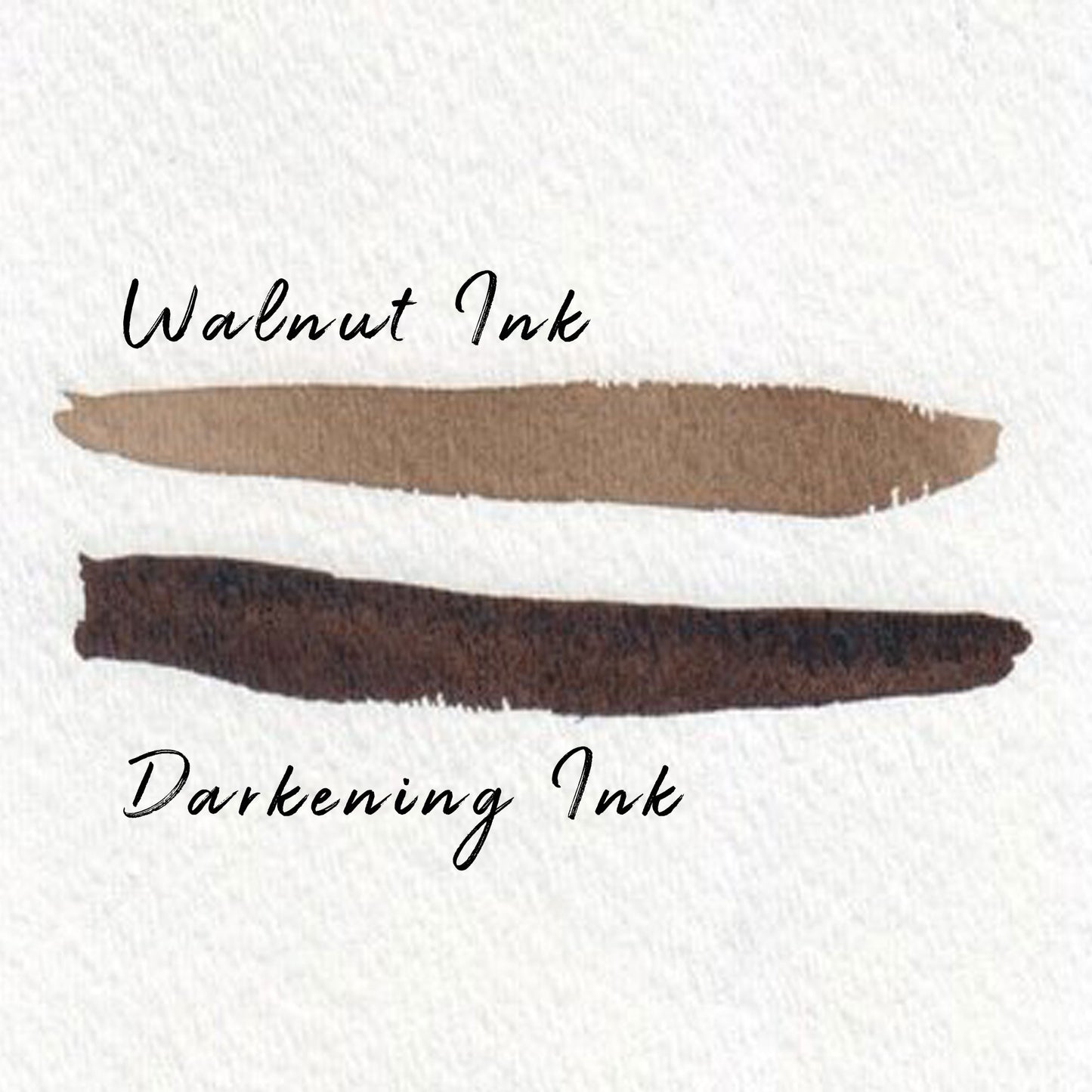 Walnut Darkening Medium used to darken Tom Norton Walnut Ink
