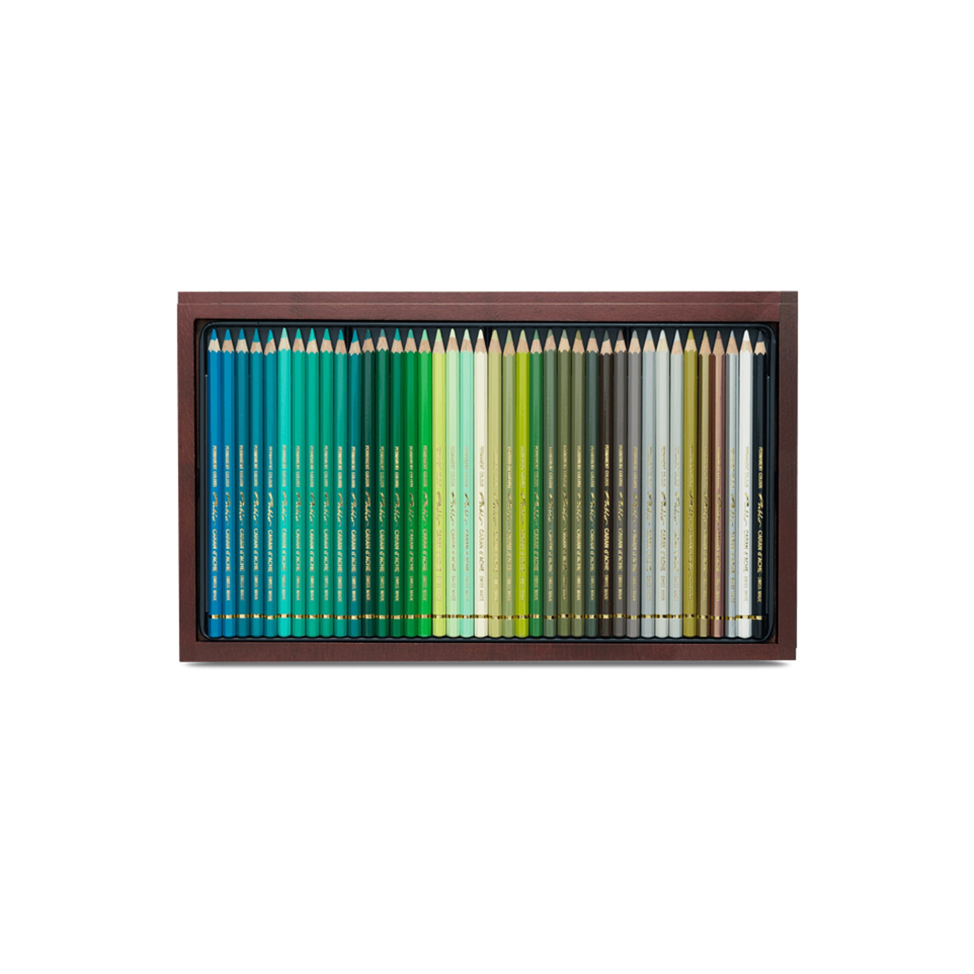 Caran d'Ache 120 Pablo Pencils Wooden Box