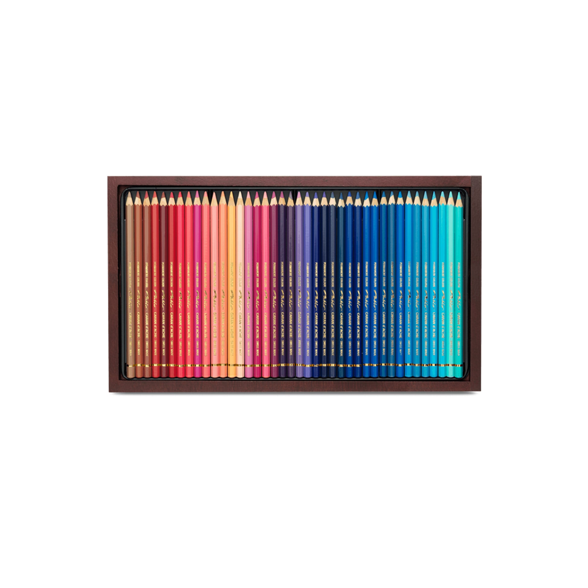 Caran d'Ache 120 Pablo Pencils Wooden Box